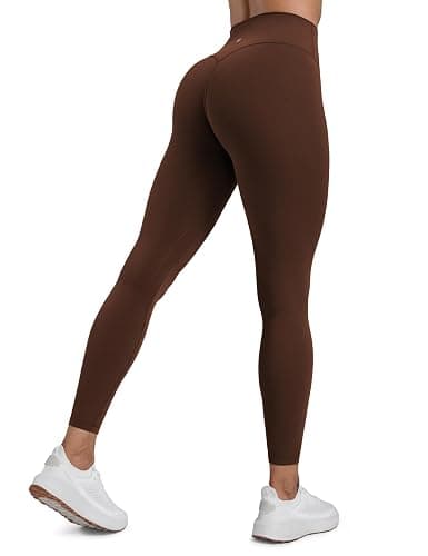 CRZ YOGA Secretsculpt Womens Butterlift Scrunch Butt Workout Leggings 25" - No Front Seam High Waisted Yoga Pants Booty - Image 1