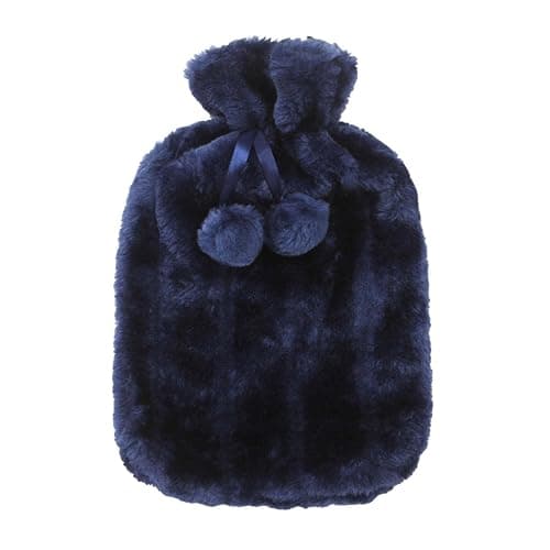 Hot Water Bottle Cloth | 2 Liter Ultra Soft Faux Plush Hot Water Bottle,Hot Water Bottle Water Bottle Softcover for Long-Lasting Comfort Sleeves Only Dalian - Image 1