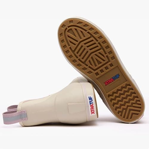Xtratuf Womens Ankle Deck Pull On Casual Boots Ankle - Off White thumbnail 2