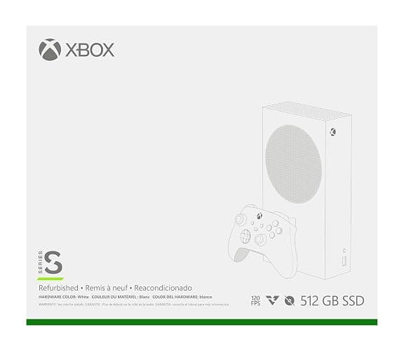 Xbox Series S - All Digital Gaming Console - 512GB SSD - Includes Wireless Controller - 120FPS (Refurbished) thumbnail 2