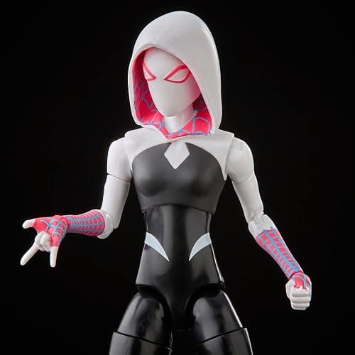 Marvel Legends Series Spider-Man: Across The Spider-Verse Spider-Gwen 6-inch Action Figure Toy, 4 Accessories thumbnail 4