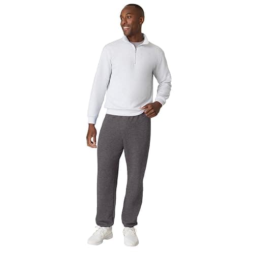 Hanes Men's Ecosmart Best Sweatpants, Athletic Lounge Pants with C"ed Cuffs thumbnail 8