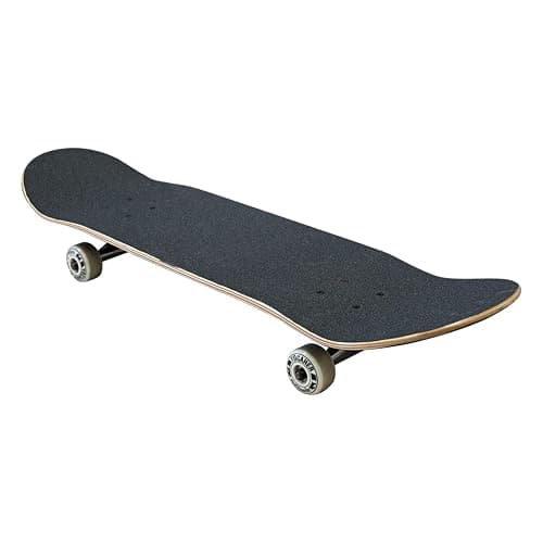Pro Yocaher Complete Skateboard 7.75" Natural, Black, Checker, Camo & More | 7-Ply Canadian Maple Wood, Heavy Duty Alloy Aluminum Trucks, ABEC-9 Bearings, 54mm Polyurethane Wheels, BlackWidow Grip Tape thumbnail 2