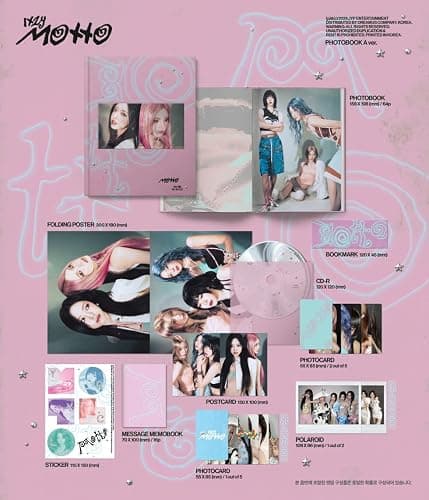 IT-ZY MOTTO Album 5p Set (3Photobooks+2Pocaalbums) thumbnail 2
