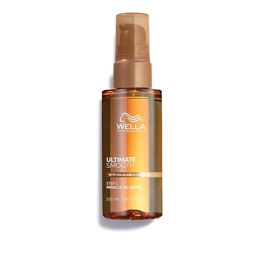 Wella Professionals ULTIMATE SMOOTH Miracle Oil Serum for Dry, Dull & Frizzy Hair | Nourishes, Smooths & Adds a Silky Shine | With Squalane & Omega 9 | Heat Protectant | Color Safe - Image 1