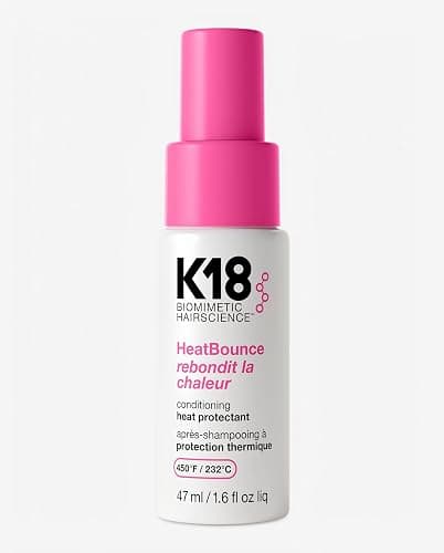 K18 HeatBounce Conditioning Heat Protectant Spray, Lightweight Leave-In Conditioner + 450℉ (232°C) Inside-Out Heat Protection, Soften, Smooth + Detangle All Hair Types thumbnail 6