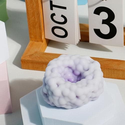 Soft Crunchy Stress Ball with Texture Bumps, Crunchy Squishys, Sensory Stress Relief Toy for Adults, Slow Rising Sensory Squeeze Balls, for Daily Use Offices Desk and Birthday Gifts (Pk) thumbnail 7
