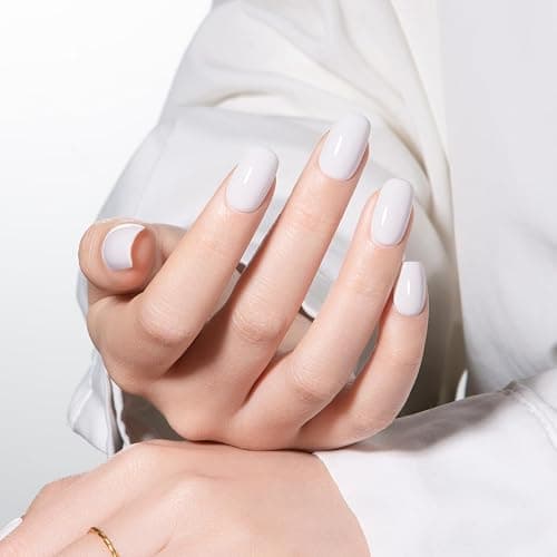 MAYCHAO 15ML Antiquewhite Gel Nail Polish 1Pc Antiquewhite White Green Gel Polish Soak Off UV LED Nail Polish Nail Art Starter Manicure Salon DIY at Home, 0.5 OZ thumbnail 4