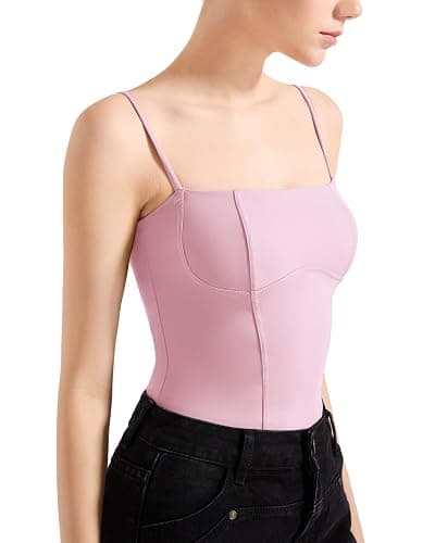 SUUKSESS Women Bustier No Boning Corset Tops Fitted Going Out Y2k Cami Tank Tops thumbnail 4