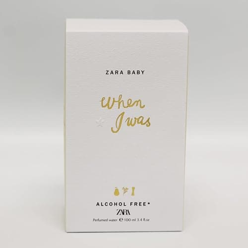 Zara Baby When I Was Alcohol-Free Perfumed Water for Baby Gentle and Calming Cologne with Aquatic Pear Powdery Florals & Soft Musks Eau de Toilette EDT 100ml (3.4 fl. oz) thumbnail 4