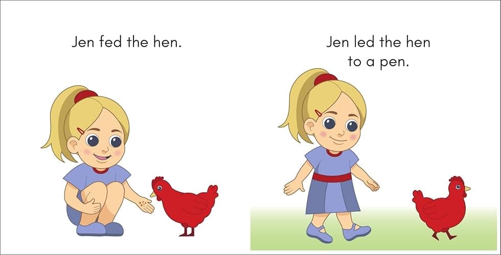 Charge into Reading Decodable Books (Stage 1): 5 Short Vowel Decodable Readers to Help Kindergarten and First Grade Beginning Readers Learn to Read (One Short Vowel Sound Per Book) thumbnail 3