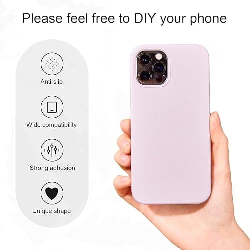 Gosknor 8pcs Cell Phone Ring Holder, Cute Heart Phone Charm Hooks Adhesive Smartphone Finger Ring Stand Sticky Metal Loop Grip for Cellphone Case Pad Tablet DIY Accessories thumbnail 4