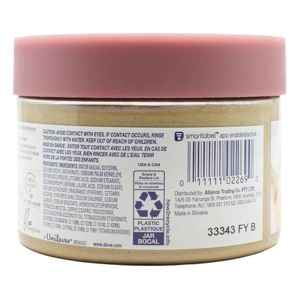 Dove Exfoliating Scrub Body Polish 298 g, Brown Sugar and Coconut Butter (Pack of 2) thumbnail 3