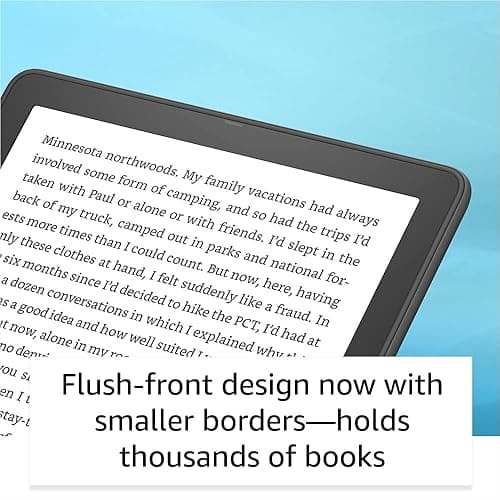 Amazon Kindle Paperwhite Signature Edition (32 GB) – With auto-adjusting front light, wireless charging, 6.8“ display, and up to 10 weeks of battery life– Without Lockscreen Ads – Agave Green - Agave Green - Without Kindle Unlimited - Without Lockscreen Ads thumbnail 3
