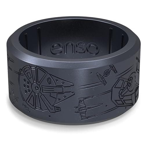 Enso Rings Star Wars Marquee Silicone Rings, Wide Ring Collection, Comfortable and Flexible Design thumbnail 2