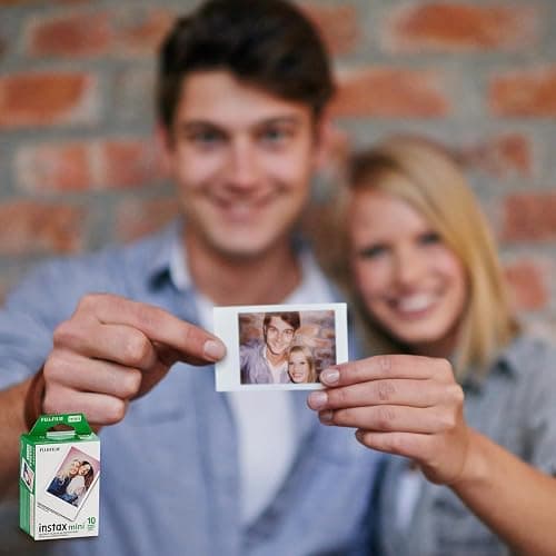 Fujifilm INSTAX Mini Instant Film (White) For Fujifilm Mini 8 & Mini 9 Cameras w/ Microfiber Cloth by Quality Photo (100 Film Sheets) thumbnail 5