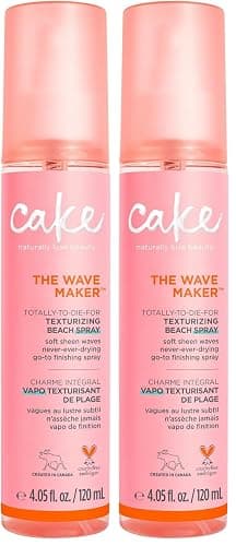 Cake Beauty The Wave Maker Texturizing Beach Spray, 4 Ounce (Pack of 2) - Image 1
