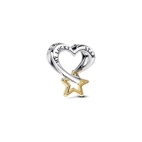 Pandora Sterling silver and 14k gold-plated unique metal blend 763513C00 Pendant - Image 1