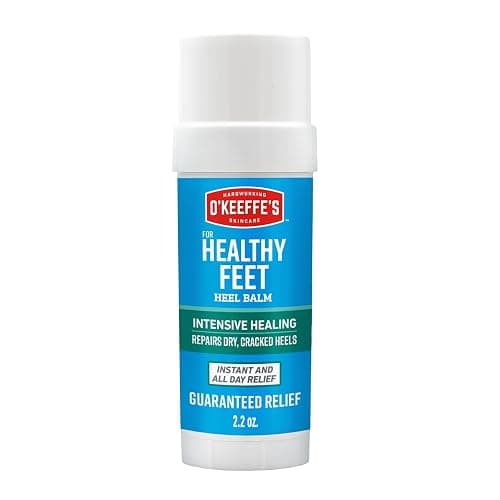 O'Keeffe's for Healthy Feet Intensive Healing Balm; Guaranteed Relief for Extremely Dry; Cracked Feet; Heel Balm that Instantly Fills Dry; Cracked Heels; 2.2oz Stick; (Pack of 1) - Image 1
