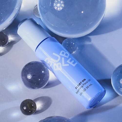 Bubble Skincare Float On Soothing Face Oil - Lightweight, Hydrating Facial Oil to Help Soothe & Calm Skin - Enriched with Safflower Oil and Prickly Pear - Skin Care Suitable for All Skin Types (30ml) thumbnail 5