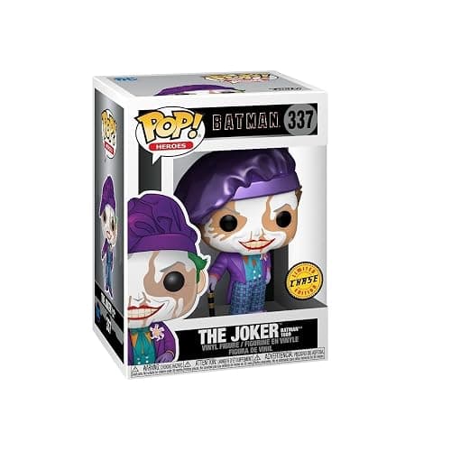 Funko Pop Heroes: Batman 1989-The Joker with Hat - (Styles May Vary) - DC Comics - Collectable Vinyl Figure - Gift Idea - Official Merchandise - Toys for Kids & Adults - Superheroes Fans thumbnail 4