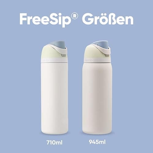 Owala FreeSip Isolierte Edelstahl Trinkflasche mit Strohhalm, 945 ml – BPA-frei, optimal für Sport, Fitness, Outdoor und Reisen, Iced Breeze thumbnail 5