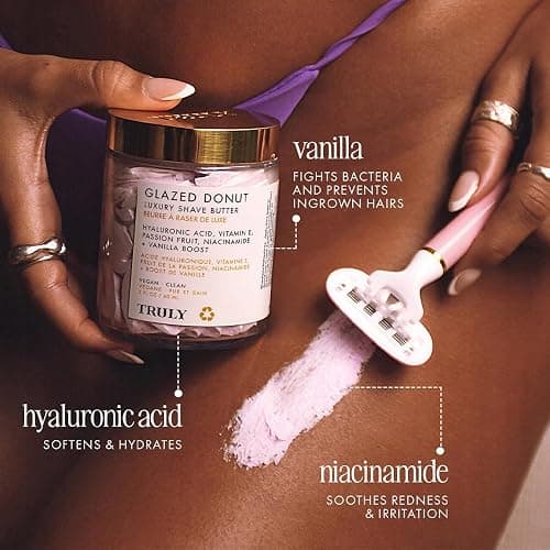 Truly Beauty Luxury Shave Butter | Ultra-Hydrating, Shave Formula For Silky Smooth Soft Skin thumbnail 4