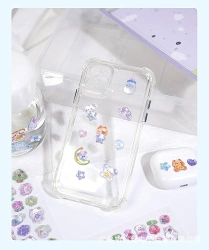 3D Cute Stickers 10 Sheets | 450+ Bulk Pack, Japanese Kawaii Puffy Sticker for Water Bottles Phone Cases Laptop, Bullet Journal, Gifts Prizes thumbnail 5