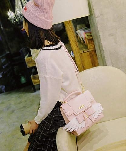 GK-O Card captor Kinomoto Sakura Wings Kawaii Japanese Lolita Girls Shoulder Bag Handbag thumbnail 4