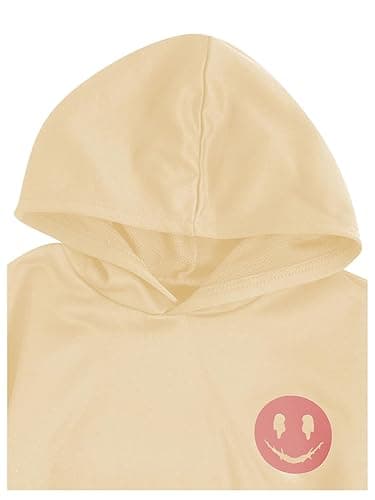 SOLY HUX Girl's Sweatsuit 2 Piece Outfits Casual Graphic Long Sleeve Hoodies Sweatshirts and Sweatpants Set Fall Clothes thumbnail 4