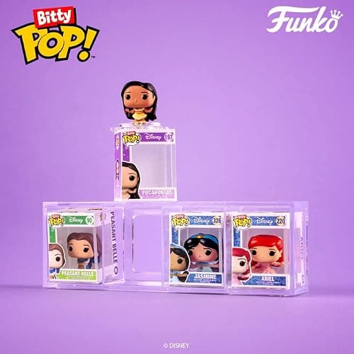 Funko Bitty Pop! Disney Princess Mini Collectible Toys 4-Pack - Peasant Belle, Pocahontas, Jasmine & Mystery Chase Figure (Styles May Vary) thumbnail 26