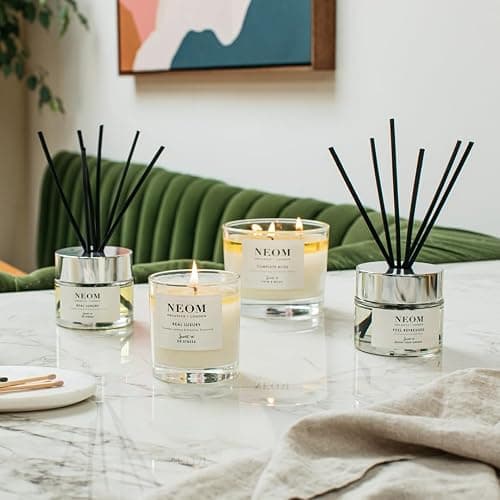 'NEOM- Perfect Night's Sleep Scented Candle, Travel Size | Lavender & Jasmine | Essential Oil Aromatherapy Candle | Scent to Sleep thumbnail 4