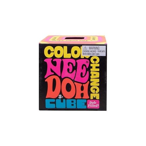 Schylling Needoh Color Change Cube - Sensory Squeeze Toy - Colors May Vary thumbnail 4