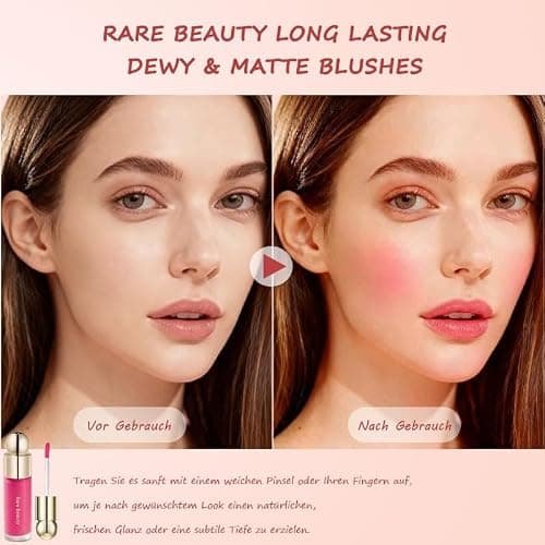 Rare Beauty Long Lasting Dewy & Matte Blushes (ENCOURAGE) thumbnail 3