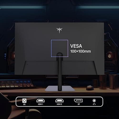KTC 24.5'' Gaming Monitor 180Hz FHD,Fast IPS 1080P 1 ms, 128% sRGB HDR10,Freesync HDMI x 2 /DP x 1 VESA Tilt Adjustable Xbox PS5 Switch (HDMI Cable Included) thumbnail 8