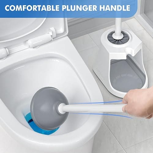 Toilet Plunger and Brush thumbnail 6