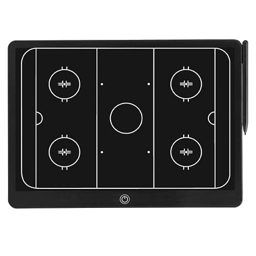 Magnetic Electronic Hockey Coaching Boards – 16 inch LCD Hockey Coaching Board, Portable Erasable Pro Strategy Board for Training Teaching Competition Command,Tactical Drawing Tablet Coach Gifts - Image 1