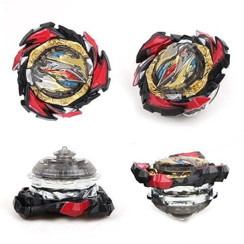MUSTYBELT Bey Battling Top Burst Gyros Toy Set Toy Gift for Children Boys Ages 6 8 10 12+ Combat Battling Game 10 Burst Spinning Tops 3 Two Way Launchers Grip Starter thumbnail 5