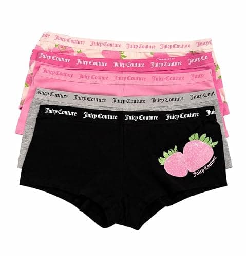 Juicy Couture Women's 5 Pack Cotton Underwear Set - Image 1