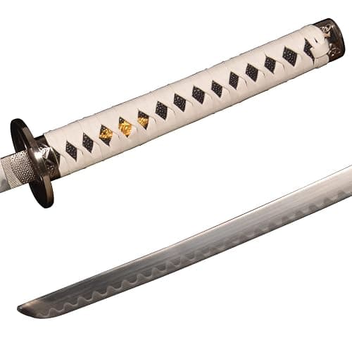 SV The Samurai Sword of Michonne, Zombie Nihontou Katana Samurai Sword 41 inches，A Variety of Materials to Choose from thumbnail 3