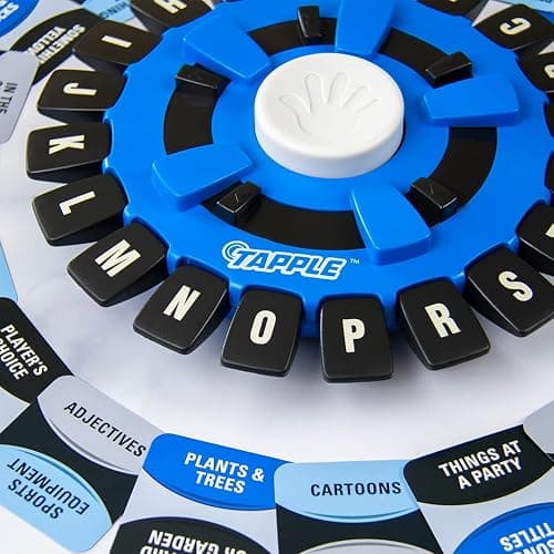 USAOPOLY The Original TAPPLE, The Fast-Paced Family Board Game,Choose a Category & Race Against The Timer to be The Last Player,Learning Word Game for Ages 8 & Up, 2-8 Players, 15-20 Minute Play Time thumbnail 11