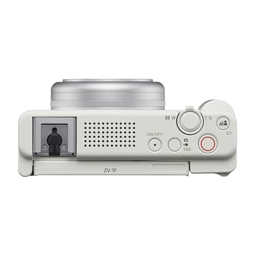 Sony ZV-1F Vlog Camera for Content Creators and Vloggers White thumbnail 5