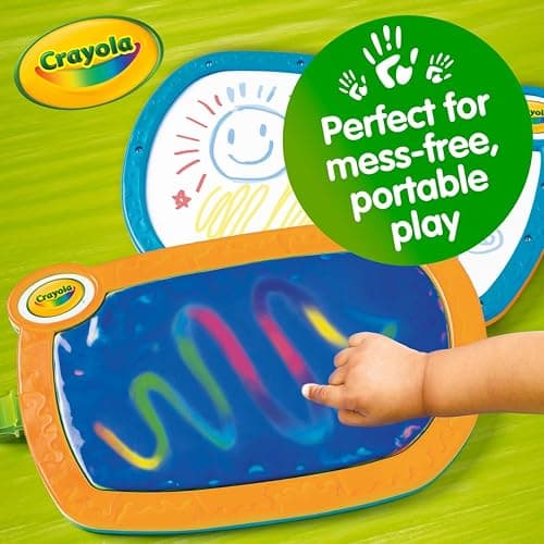 Crayola 2-in-1 Doodle Board for Toddlers, Squishy & Erasable Drawing Tablet, Educational Toddler Toy, Travel Activity, Sketching Pad, Gift for Kids thumbnail 5