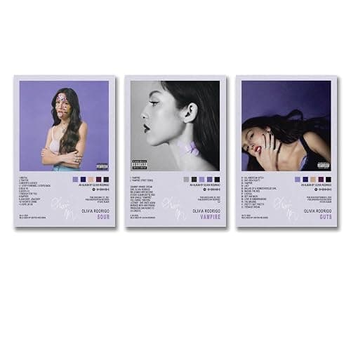 3 PCS Olivia Rodrigo GUTS Album K - Image 1