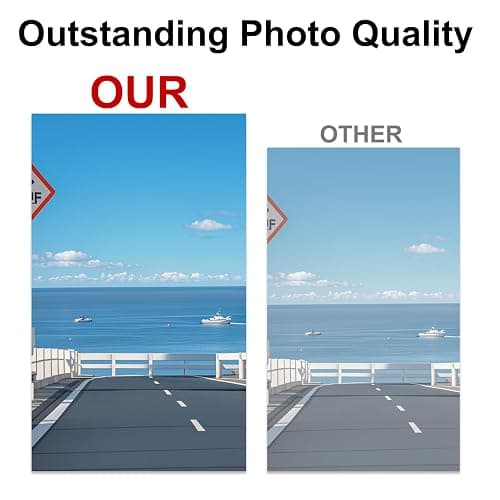 Compatible with Liene Amber M100/M200/M110/M210 4x6" Photo Printer 80 Sheets Photo Paper & 2 Ink Cartridges Refill,Only for DHP512/DHP513/DHP514/DHP515 Printer, Waterproof/Antioxidant/No Fading thumbnail 6