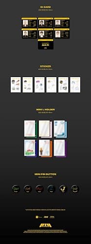P1Harmony HARMONY : ALL IN 6th Mini Album Contents+Photocard+Tracking Sealed (FLOW IN Version) thumbnail 8