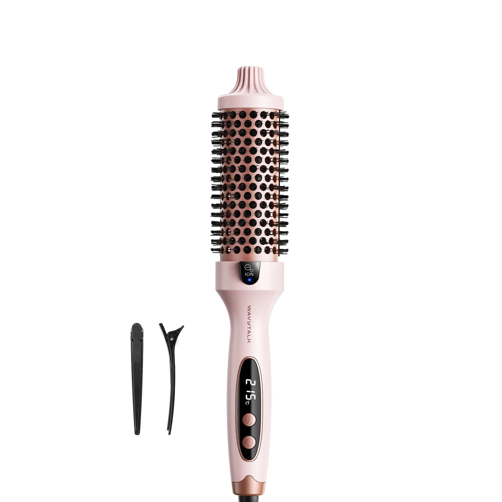 Wavytalk Thermal Brush, Blowout Boost Ionic Round Heated Hot Brush - Image 1
