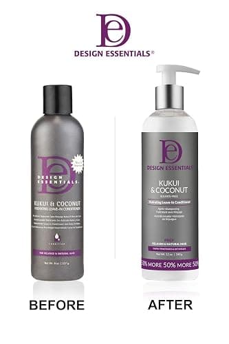 Design Essentials Kukui And Coconut Hydrating Leave-In Conditioner Sulfate Free 340 g / 12 oz thumbnail 4