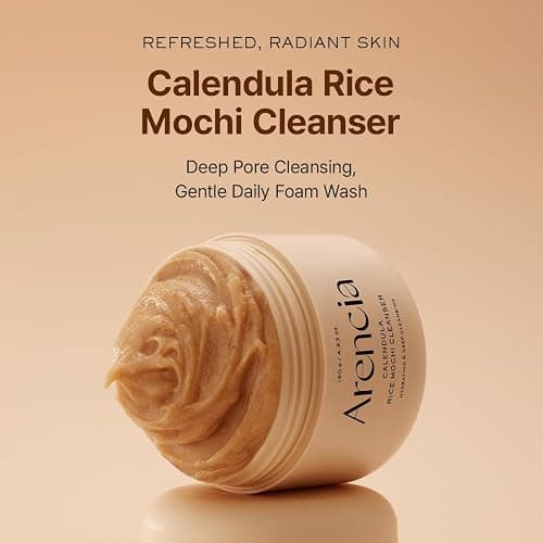 Arencia Calendula Rice Mochi Fresh Cleanser - Moisturizing, Brightening & Deep-Cleansing (4.23oz) thumbnail 2