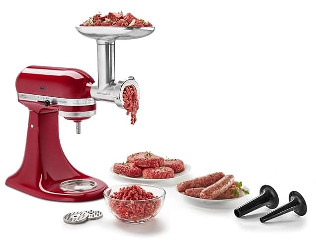 KitchenAid Stand Mixer Attachment, Food Grinder KSMMGA, Metal Food Grinder - Image 1